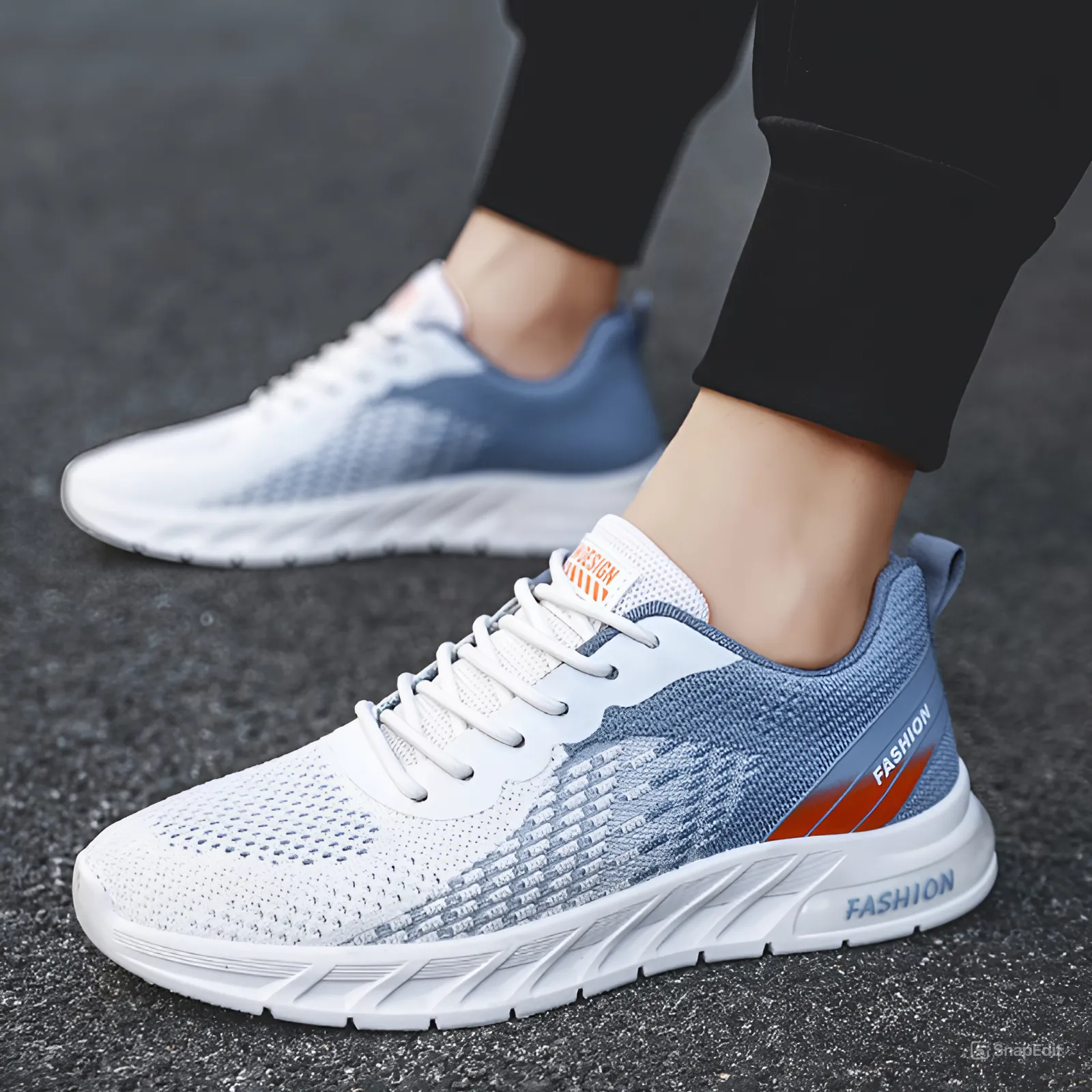 OCW Men Orthopedic Good Walking Shoes Comfortable Arch-support Anti-slip Sporty Sneakers