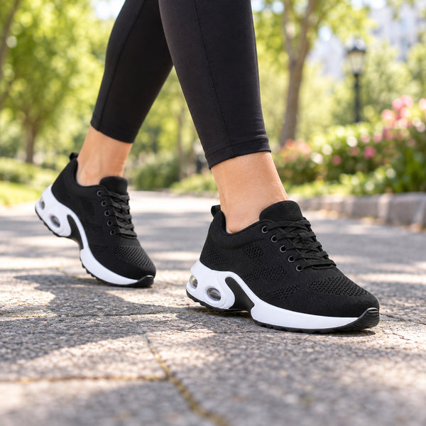 Sophie – Women's Wide Toe Box Shoes, worn on a walk