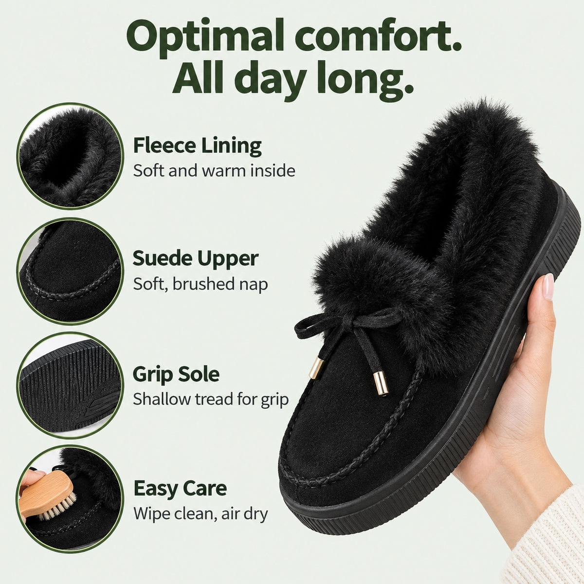 Stella – Women's Comfort Boots, features