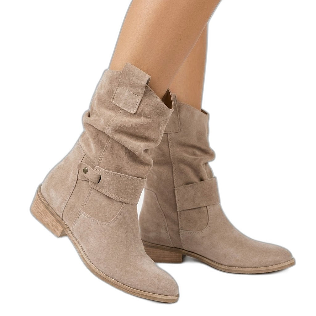 Spencer – Bottes unisex à mollet large avec tige extensible