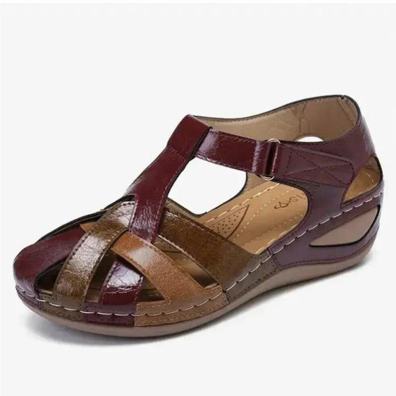 Velcro Strap Sandals for Bunions - Wide Fit, Cushioned Arch Support