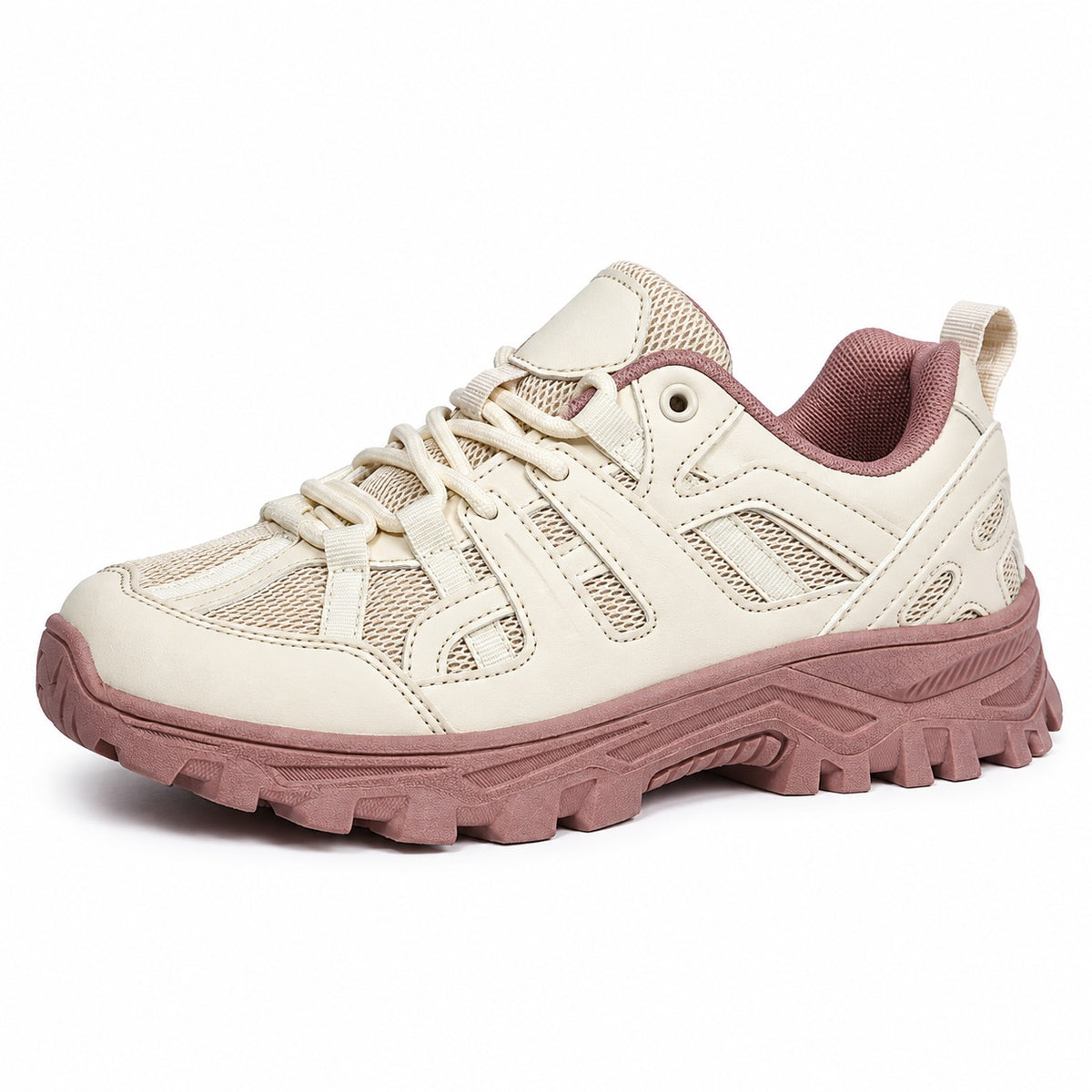 Sydney – Unisex Non-Slip Sneakers in Pink