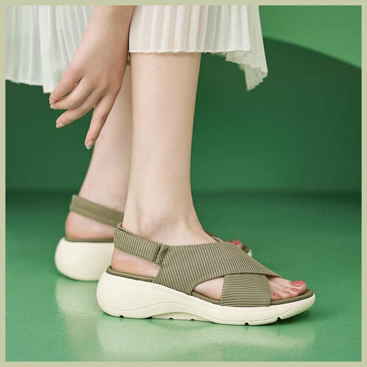 OCW Orthopedic Sandals For Women Bunions Beach Breathable Anti-slip Soles Back Strap Memory Foam