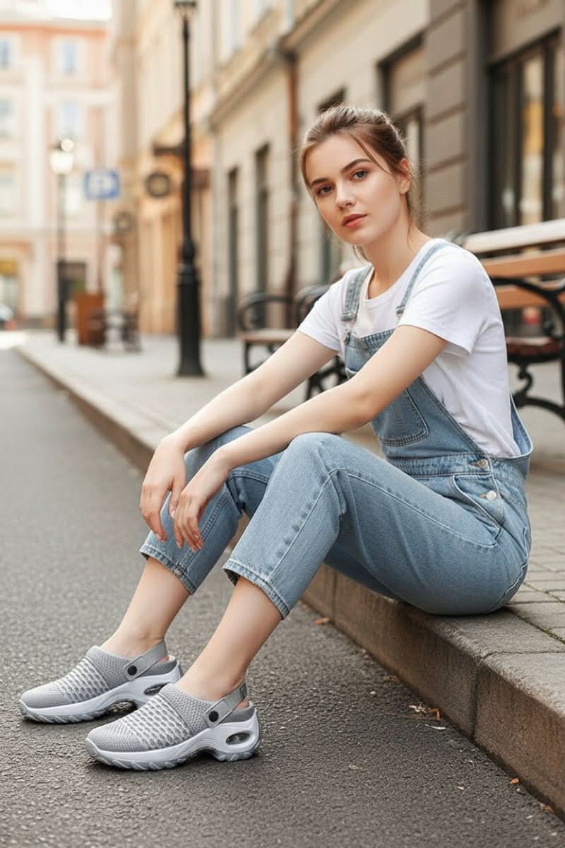 Toe Shoes For Women | Orthopedic Cushioned Arch Support Slip On