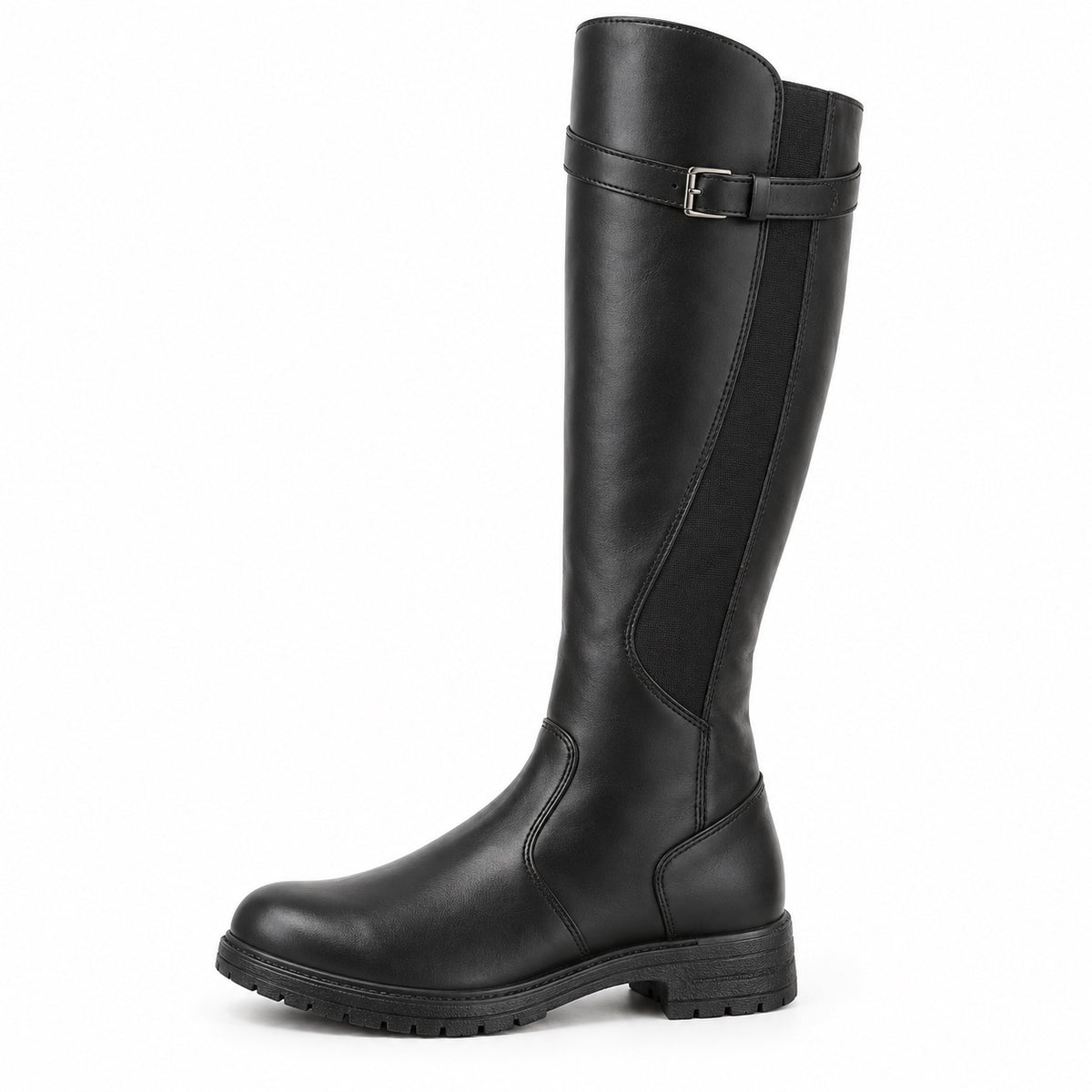 Tonya – Women's Wide Calf Boots in Black