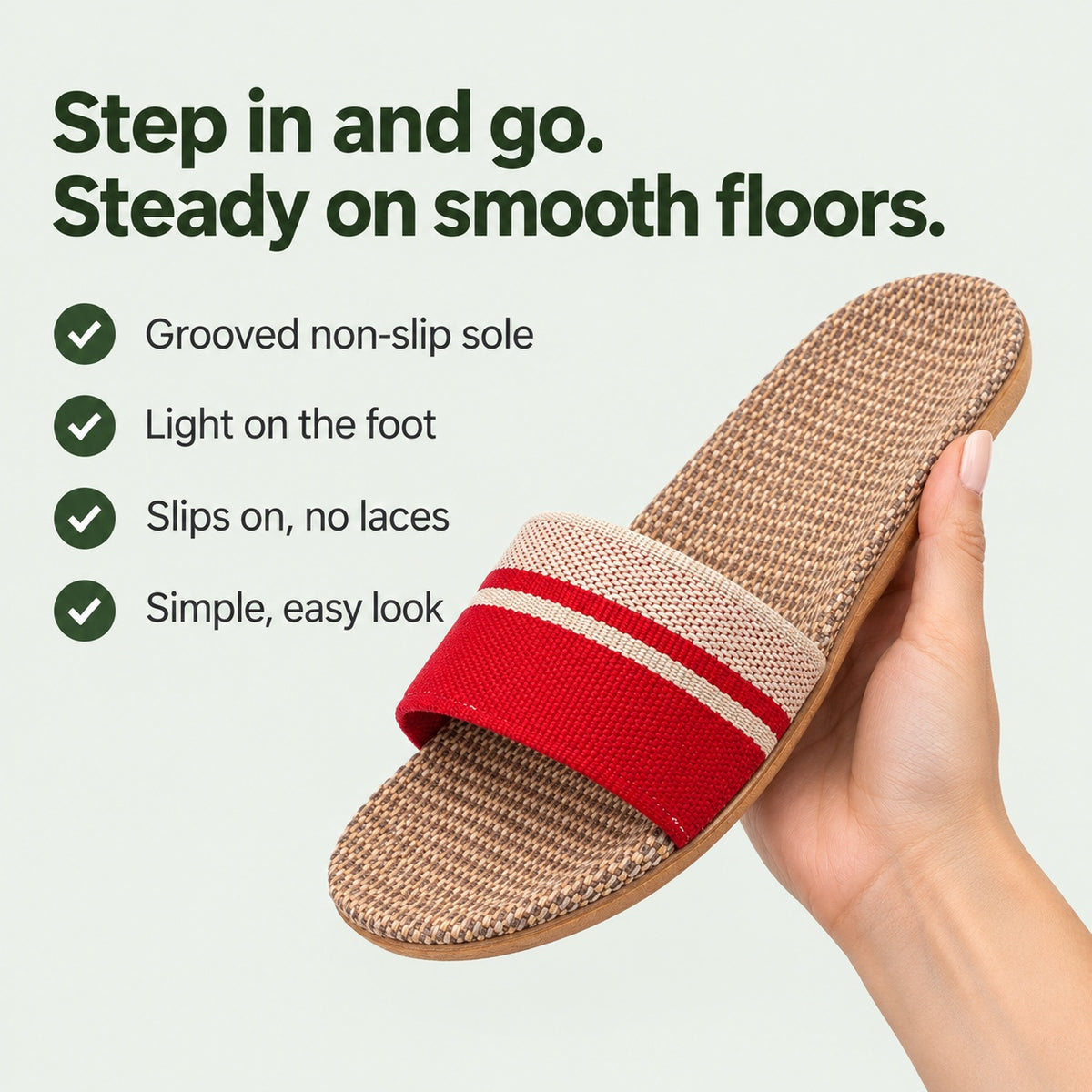 Tricia – Women's Comfort Slippers, key benefits
