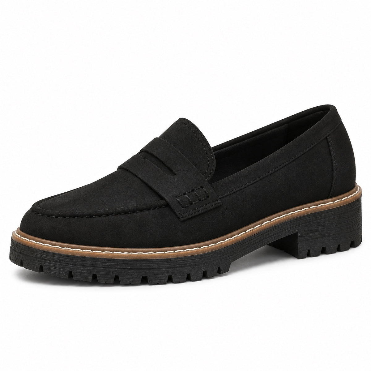 Tucker – Unisex Orthopedic Loafers in Black