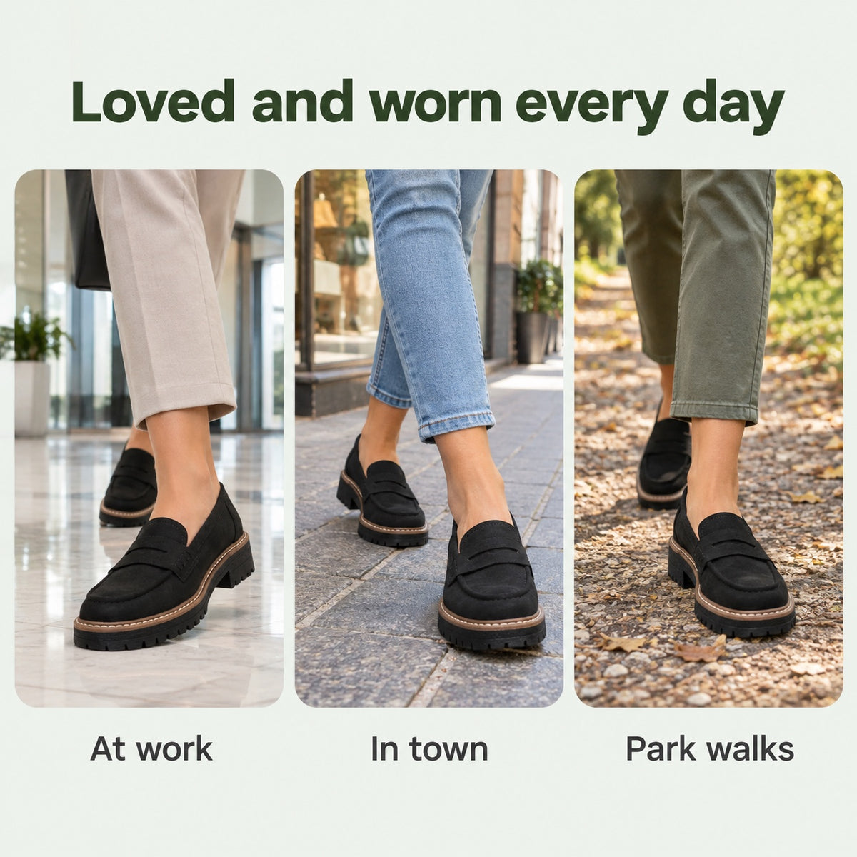 Tucker – Unisex Orthopedic Loafers, worn every day