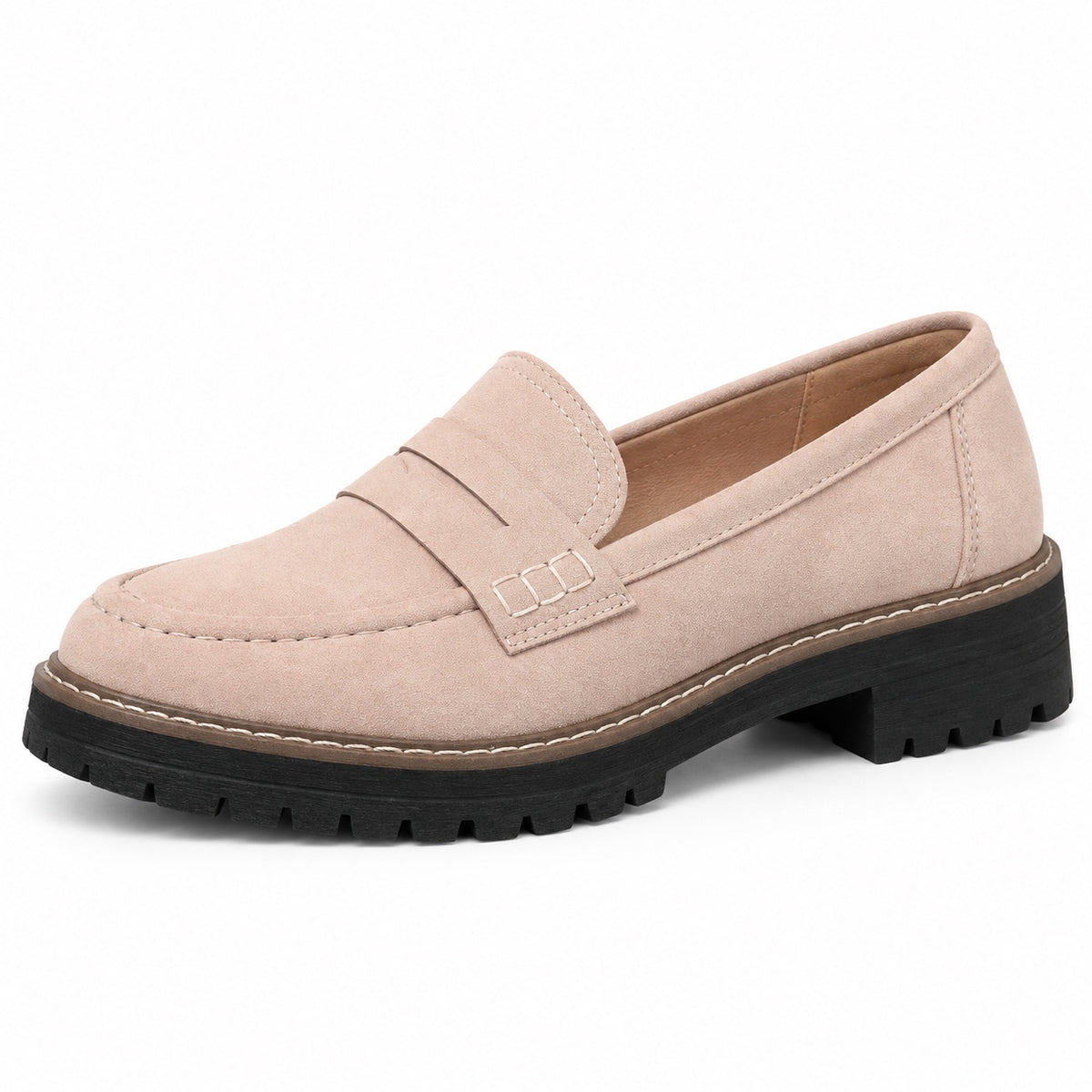 Tucker – Unisex Orthopedic Loafers in Khaki