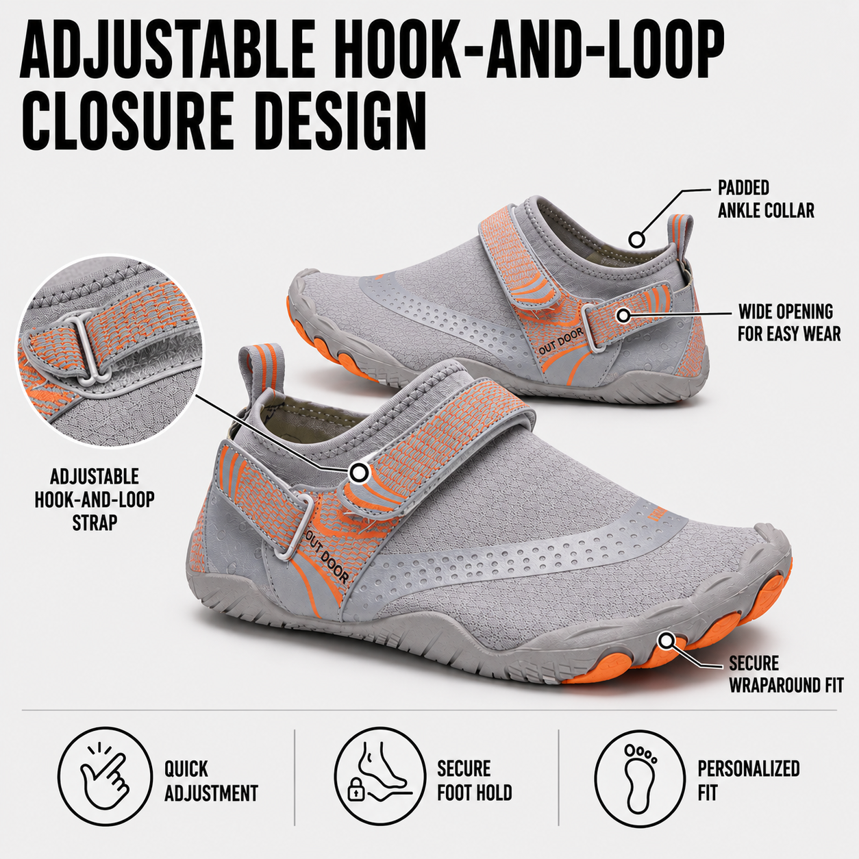 Watkins – Unisex Arch Support Shoes for Flat Feet - photo 5