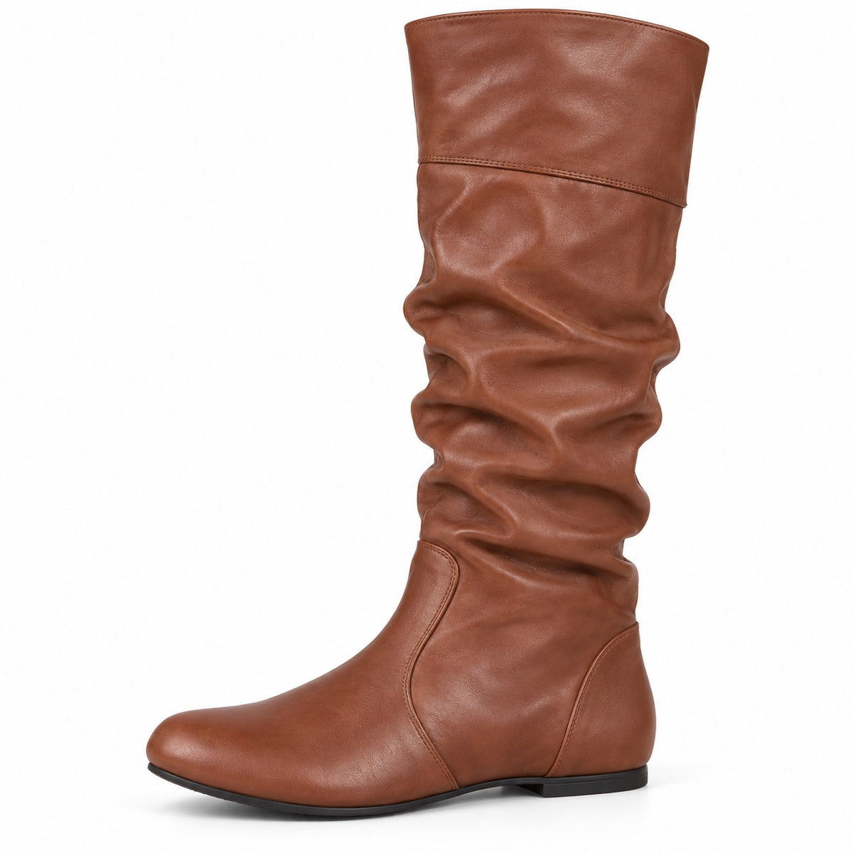 Victoria – Women's Wide Calf Boots in Brown