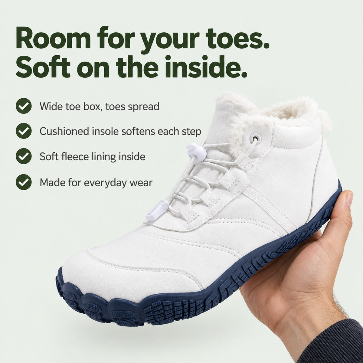 Walters – Unisex Comfort Boots, key benefits