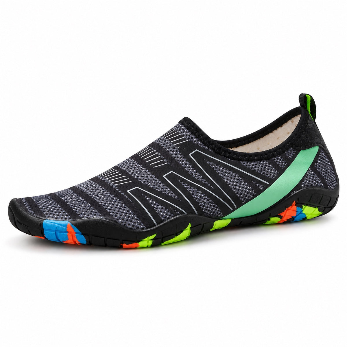 Watson – Unisex Wide Toe Box Shoes in Black