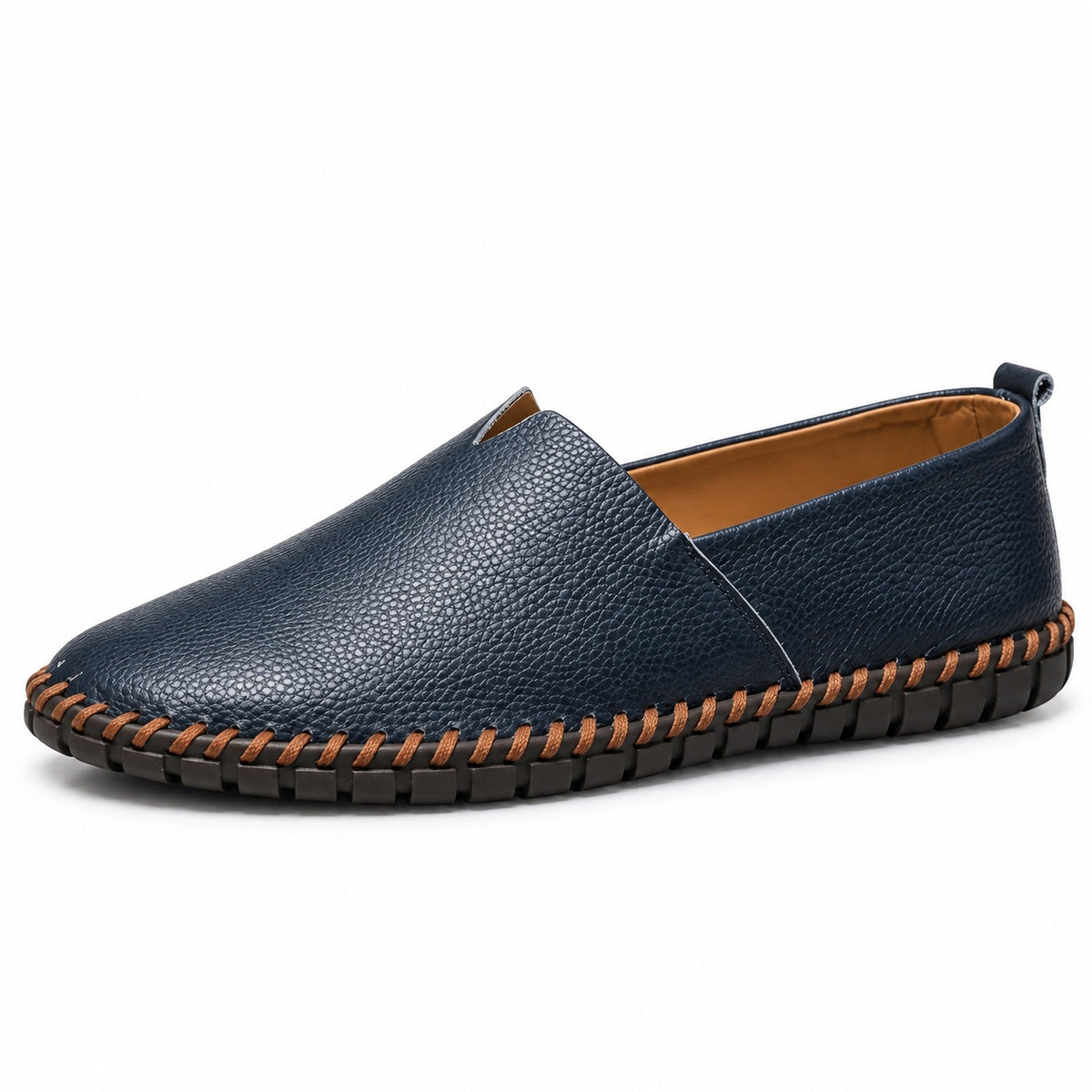Watts – Unisex Slip-On Shoes in Navy