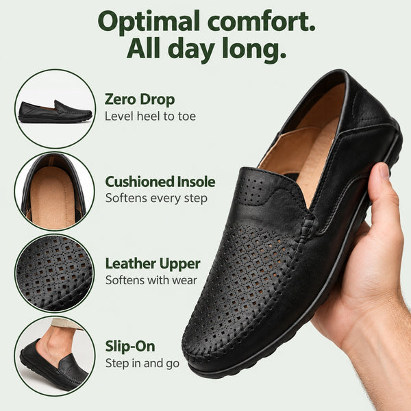 Weber – Unisex Barefoot Loafers, features