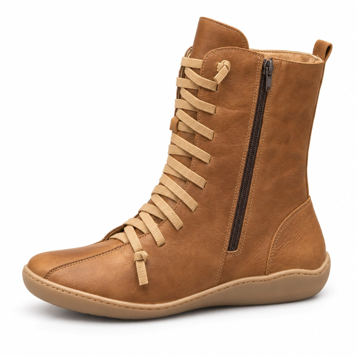 Webster – Unisex Comfort Boots in Brown