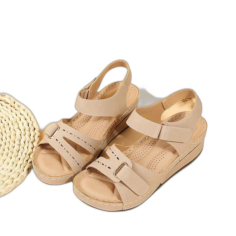 Brown – Unisex Wide Toe Box Sandals for All-Day Comfort