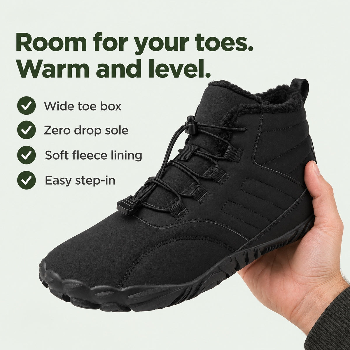 Welch – Unisex Comfort Boots, key benefits