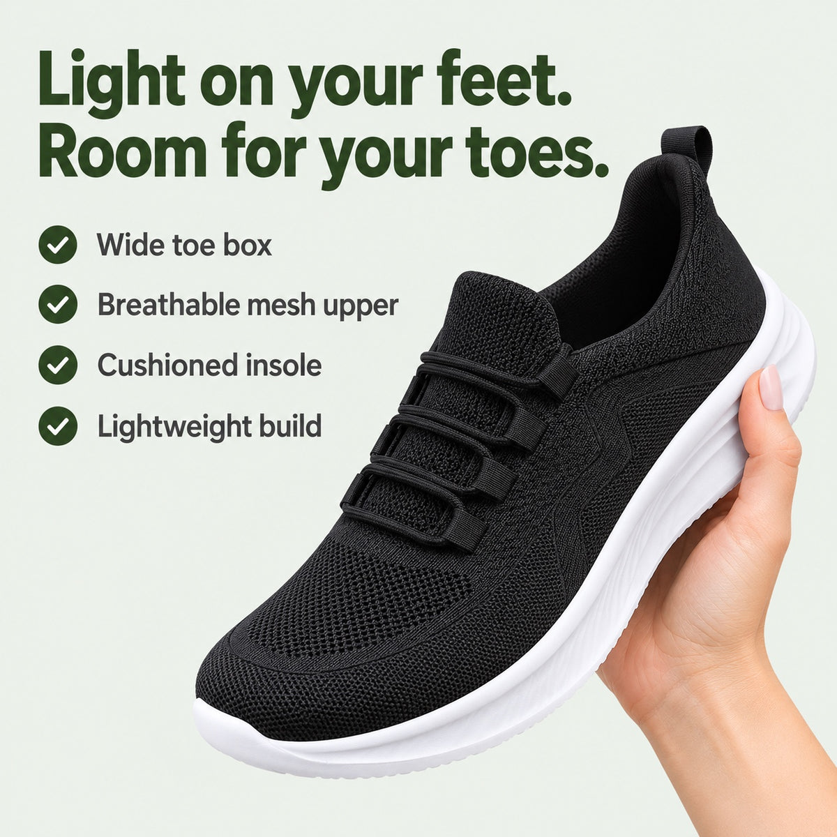 West – Unisex Wide Toe Box Shoes, key benefits