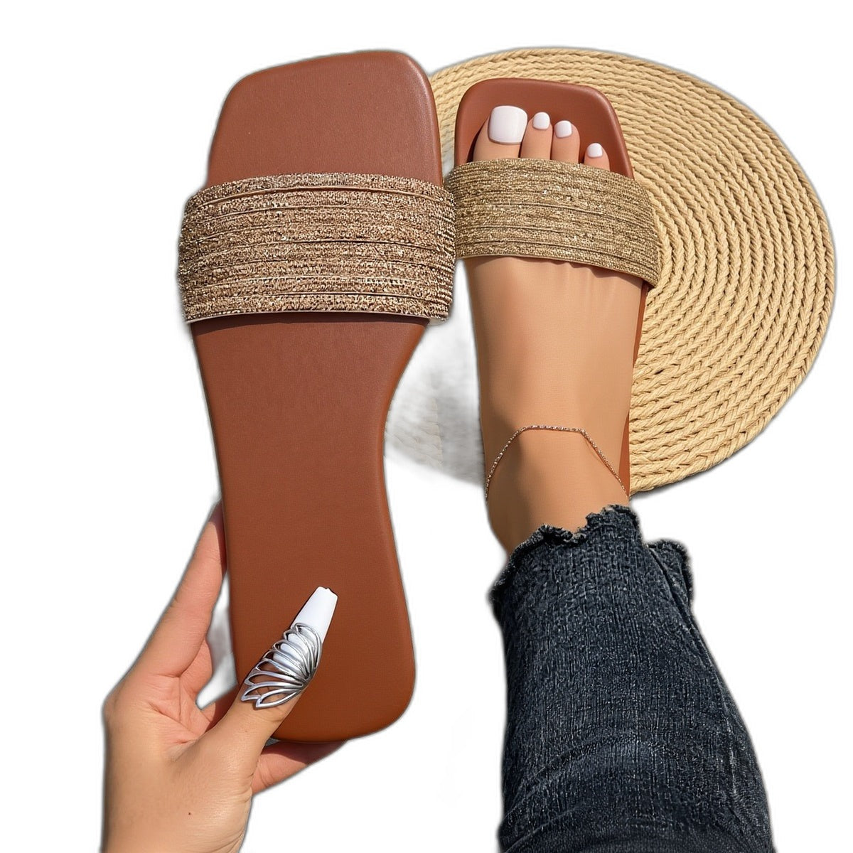 Wanda – Sandales confortables pour femmes avec bride réglable