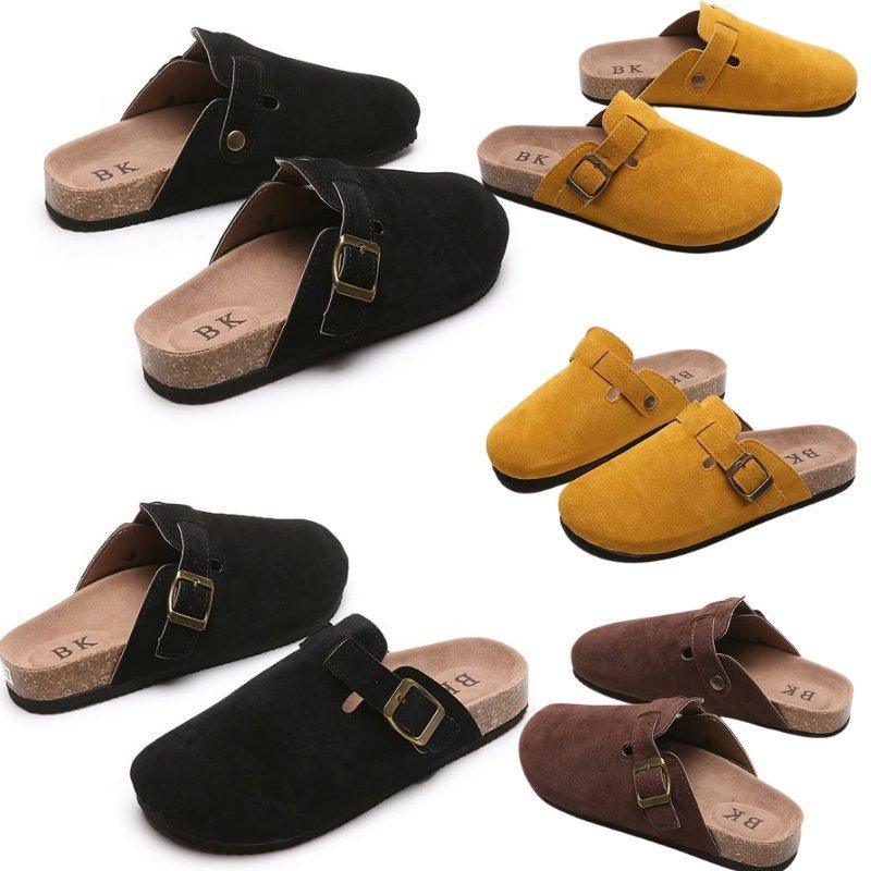 Spacious Fit Clogs with Non-Slip Sole for Women