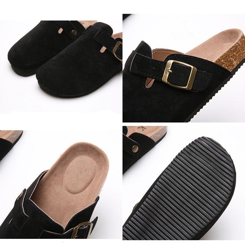 Spacious Fit Clogs with Non-Slip Sole for Women