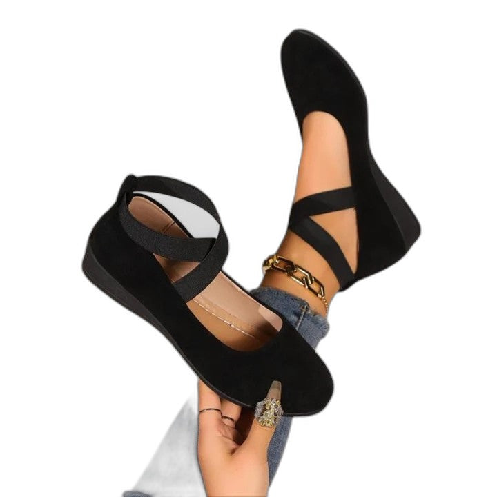 Audrey – Women's Arch Support Flats with a Deep Heel Cup