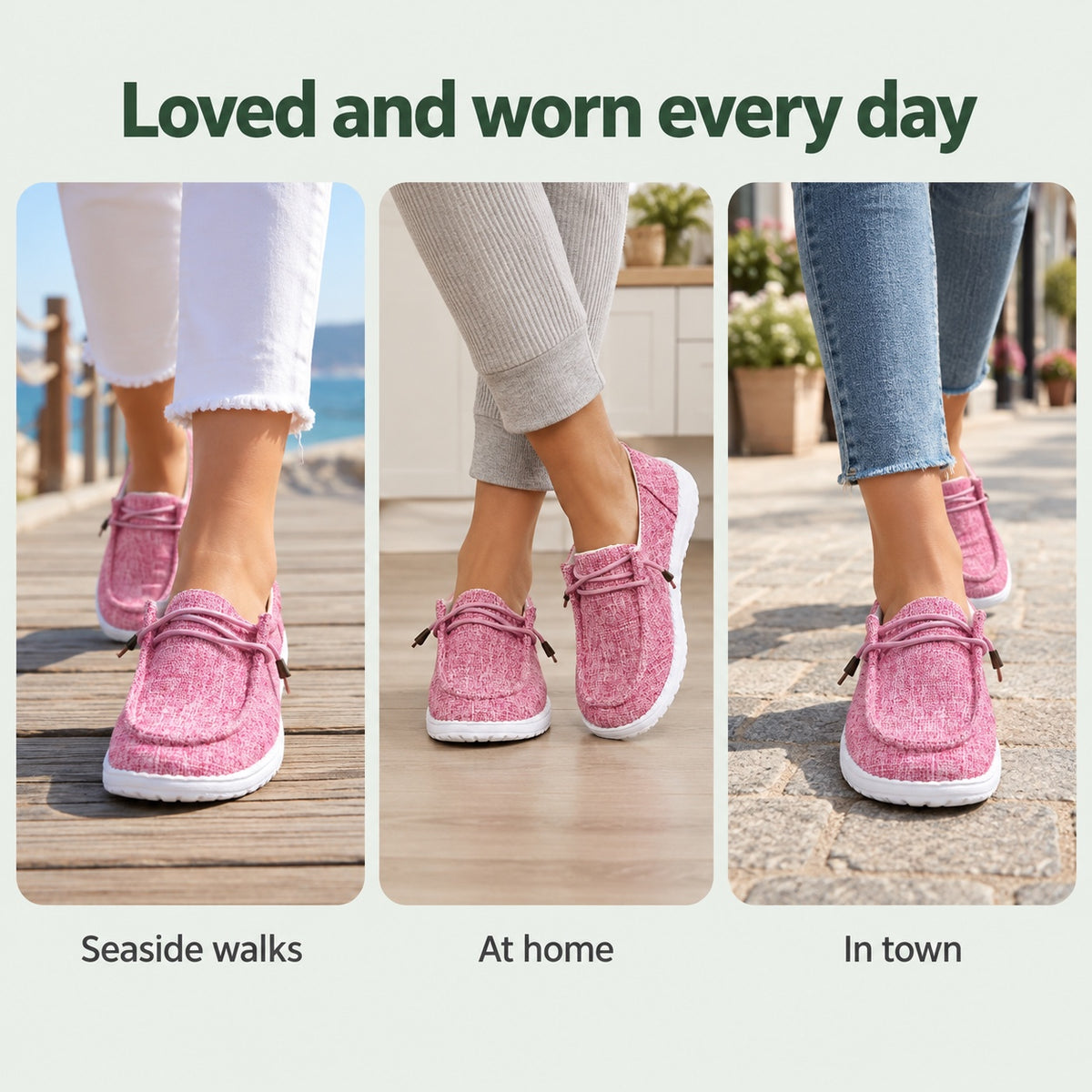 Yvonne – Women's Non-Slip Shoes, worn every day