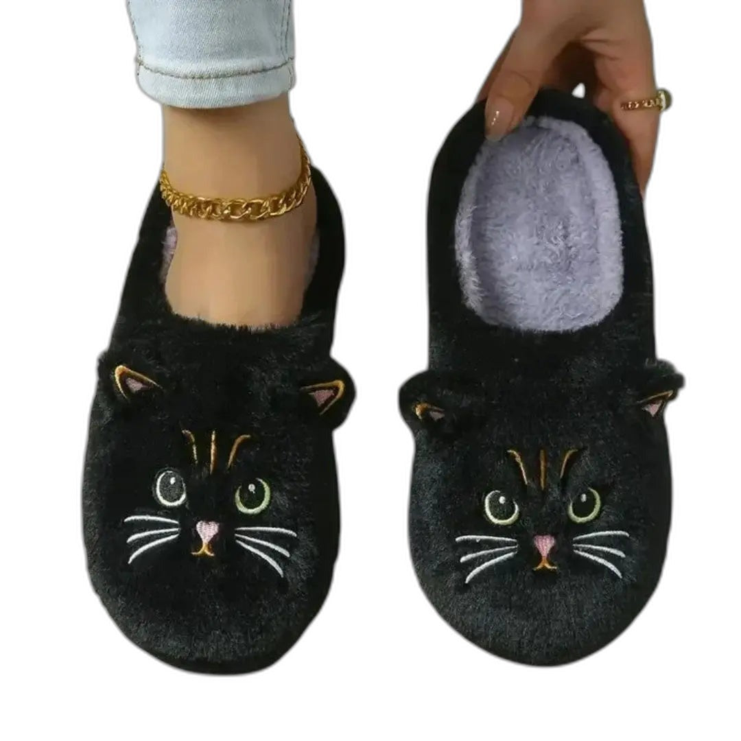 Lynda – Pantuflas cómodas para mujer con forro suave