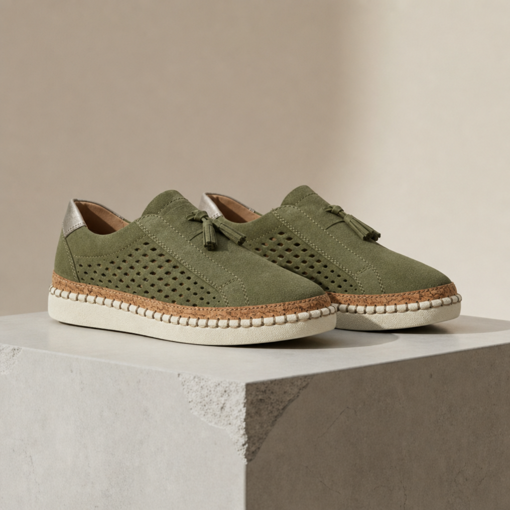 Logan – Unisex Slip-On Sneakers with a Hands-Free Fit