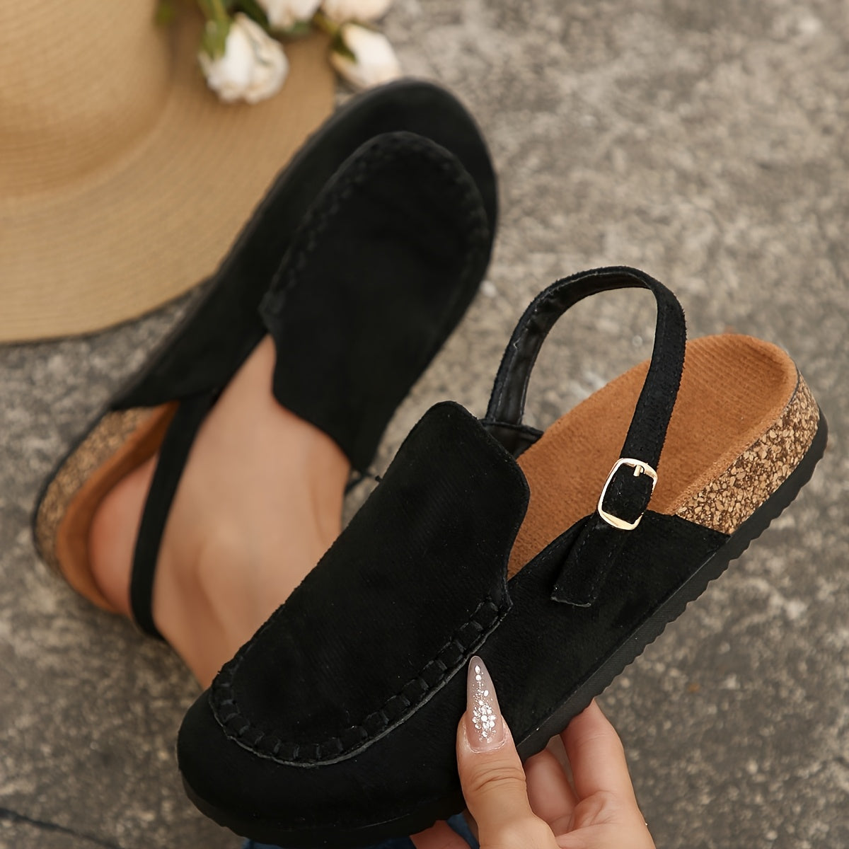Johanna – Women's Slip-On Loafers with a Stretch Upper