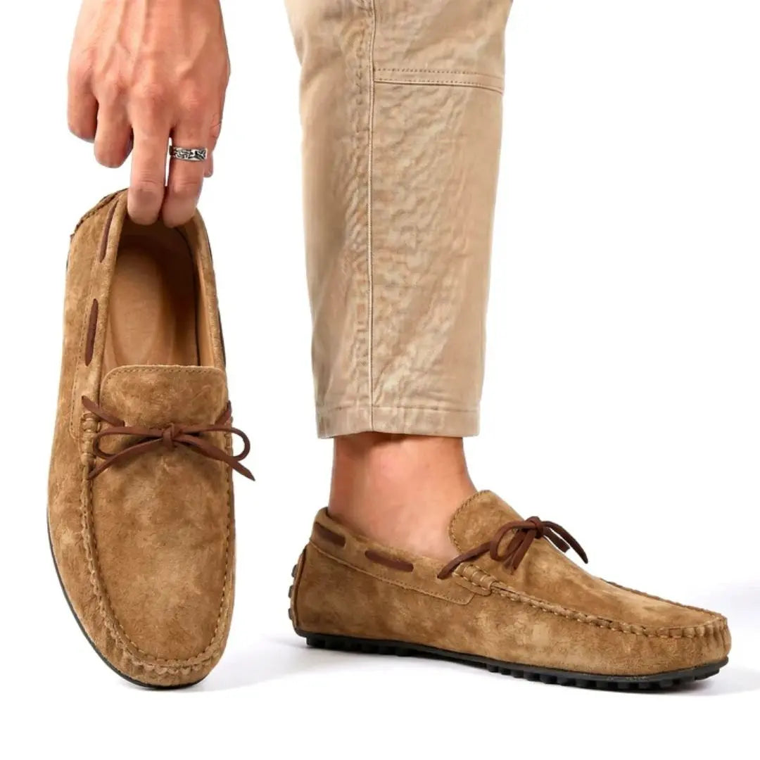 Lalo Men's Leather Driving Loafers
