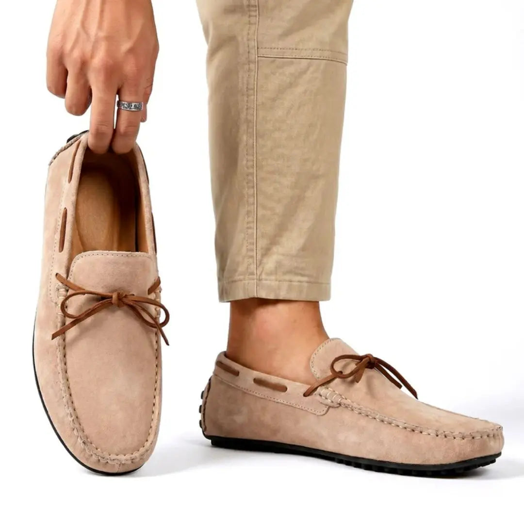 Lalo Men's Leather Driving Loafers
