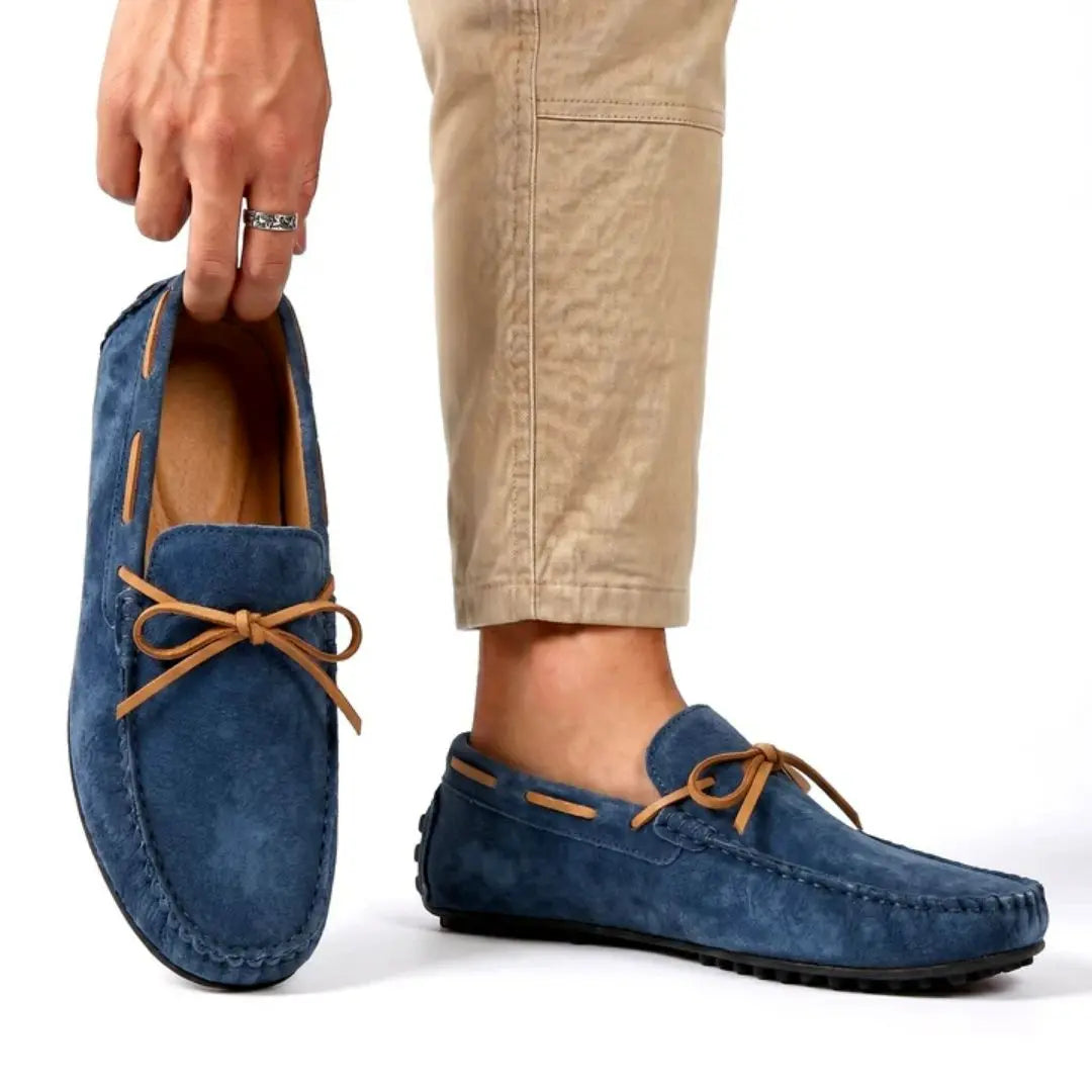 Lalo Men's Leather Driving Loafers