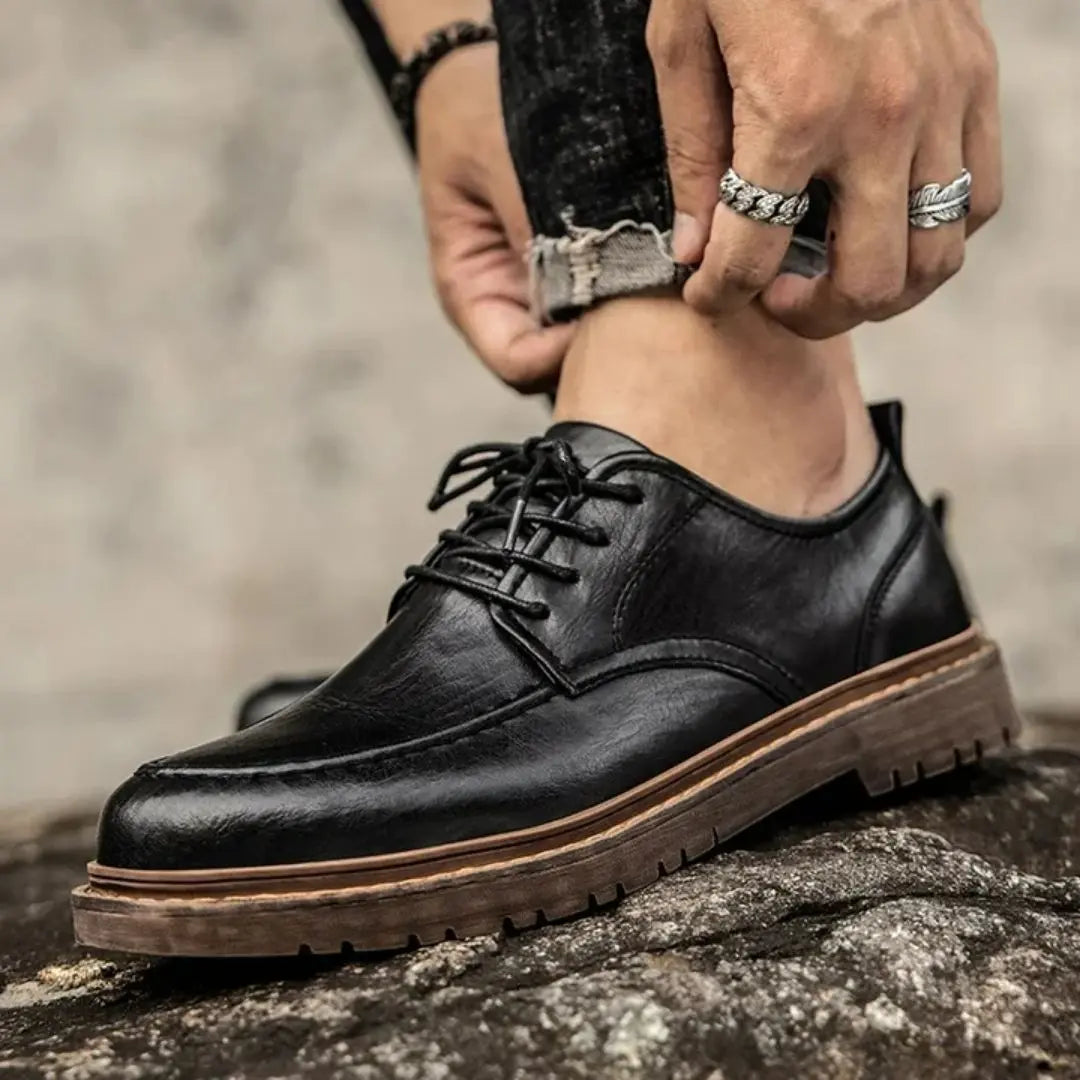 Trenton Men's Genuine Leather Shoes