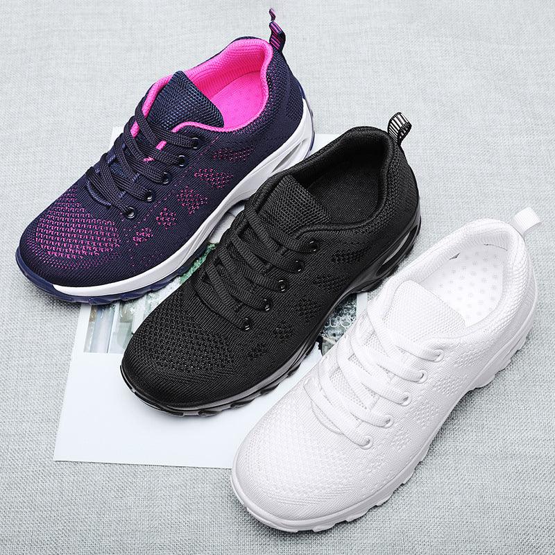 Women's Stretch Knit Sneakers with Spacious Fit