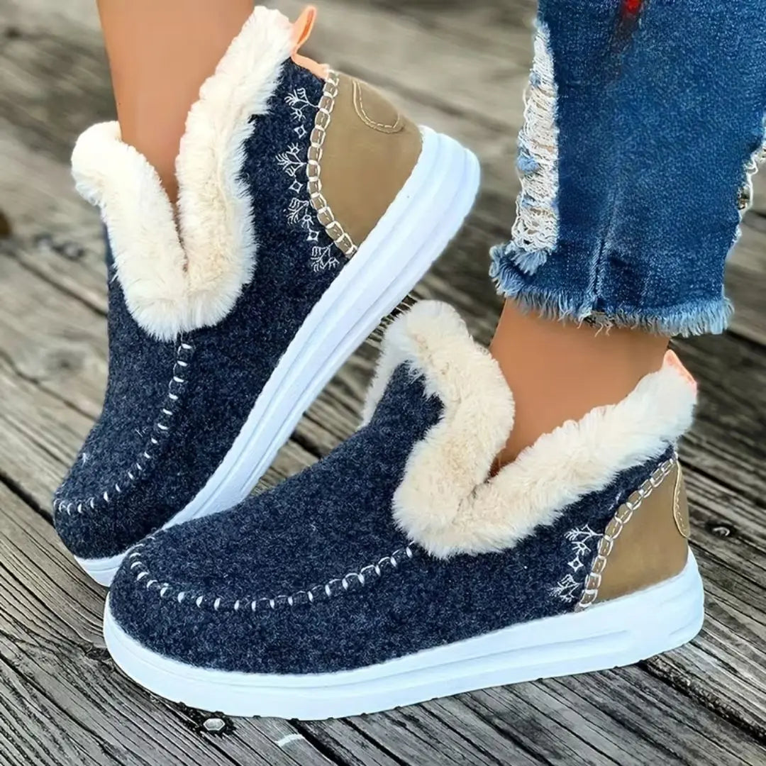 Winterholt Women's Faux Fur Lined Ankle Boots