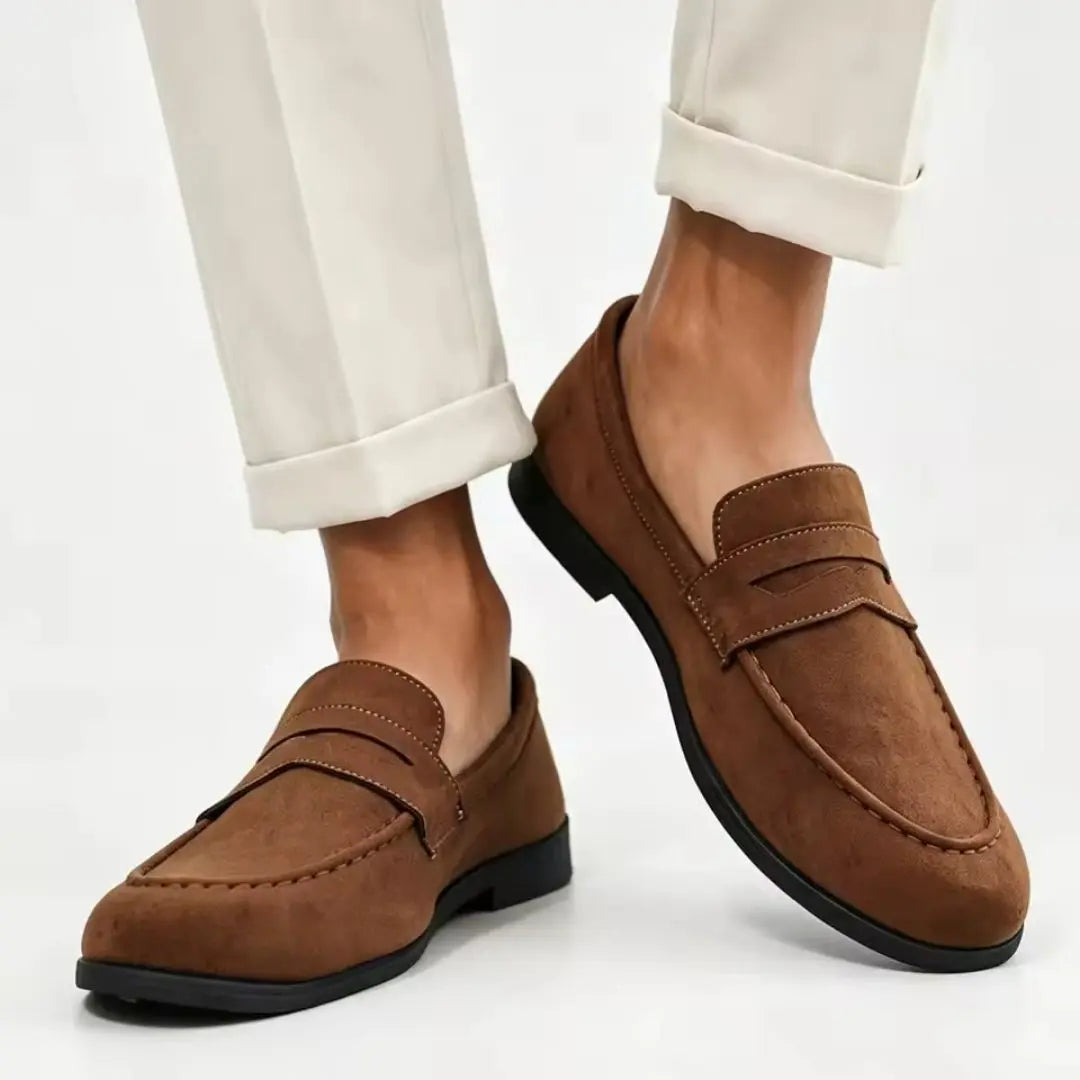Alfredo – Men's Slip-On Loafers with a Stretch Upper