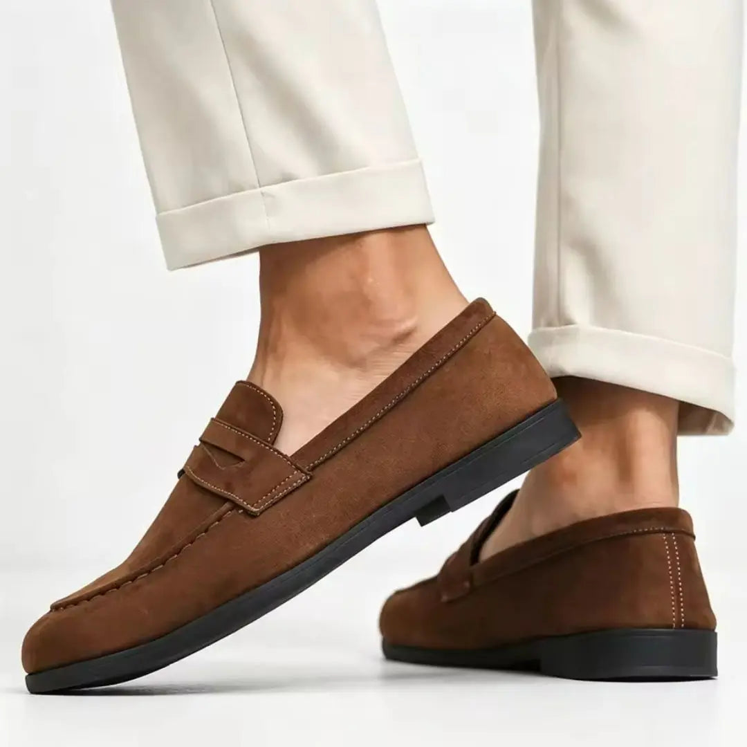 Alfredo – Men's Slip-On Loafers with a Stretch Upper
