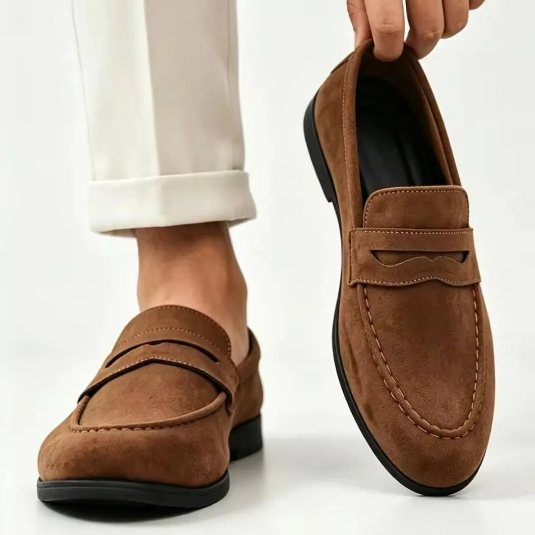 Alfredo – Men's Slip-On Loafers with a Stretch Upper