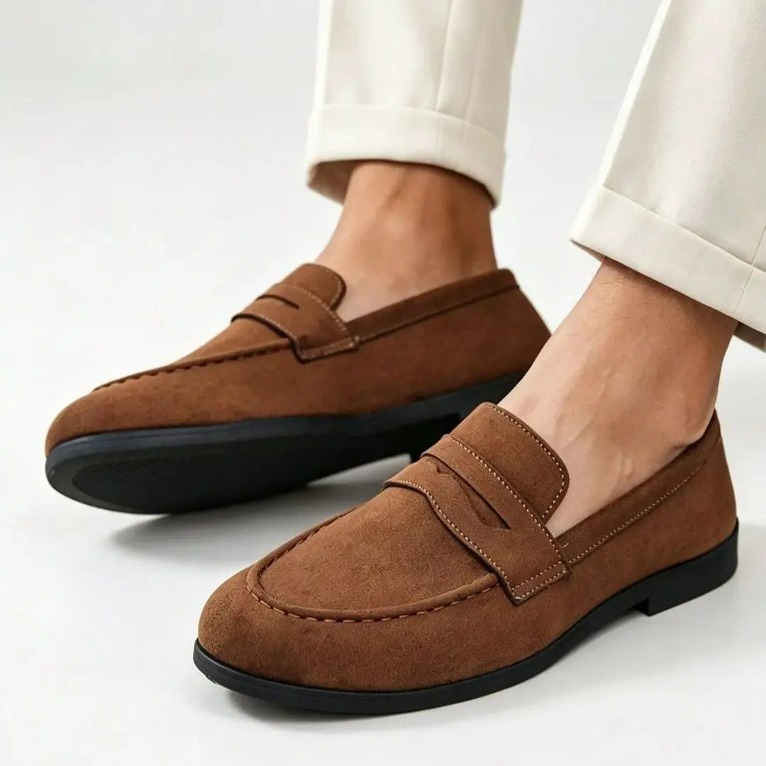 Alfredo – Men's Slip-On Loafers with a Stretch Upper