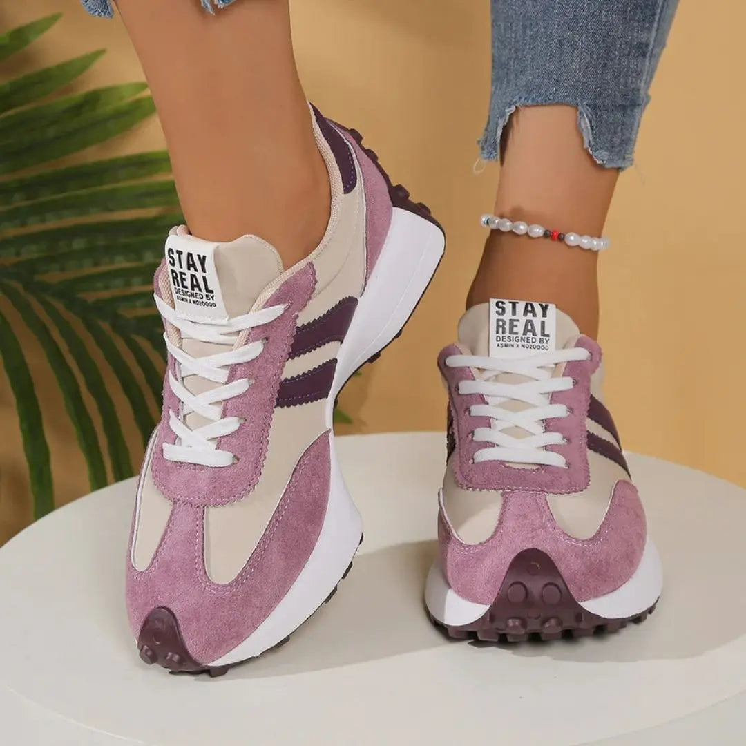 Gladys – Women's Walking Sneakers with a Cushioned Midsole