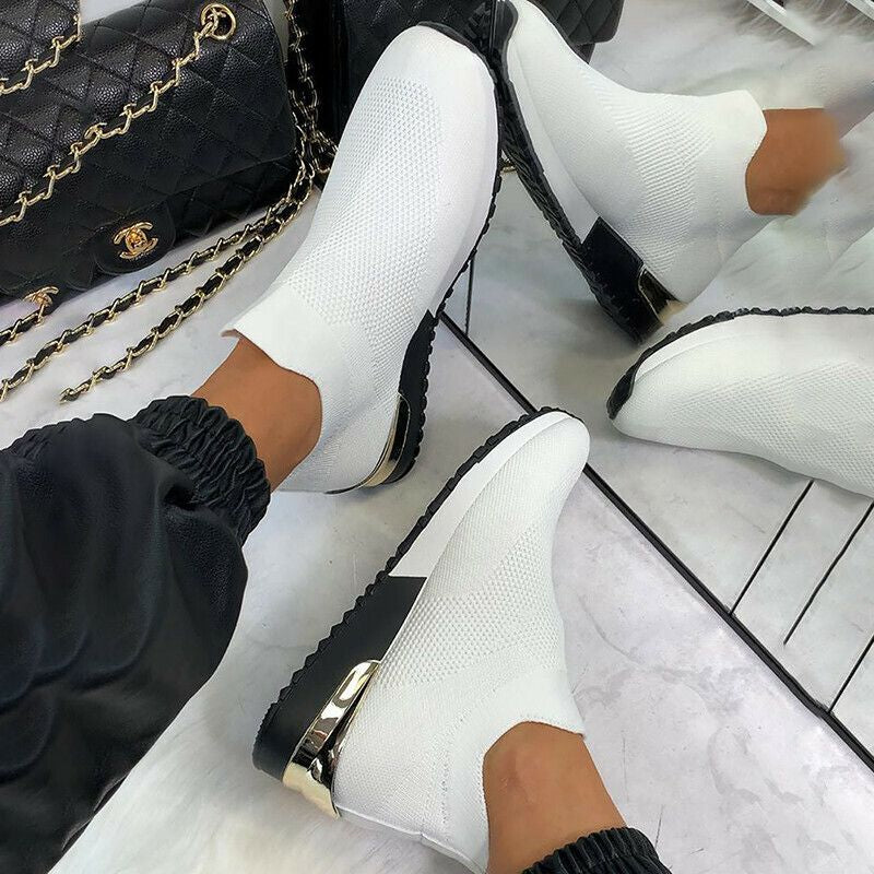 OCW Orthopedic Women New Summer Flyknit Shoes Comfortable Sporty Look Design