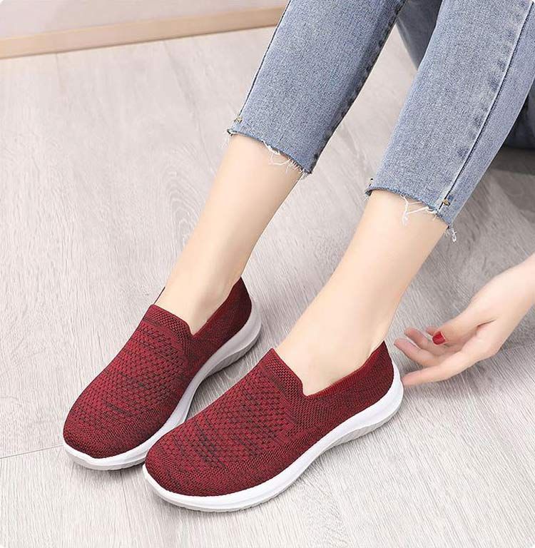 OCW Orthopedic Women Knitting Mesh Hollow Comfortable Summer Shoes