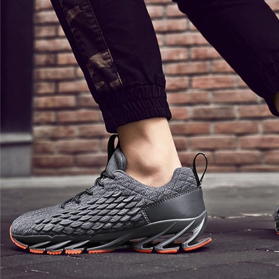 OCW Men Orthopedic Good Walking Shoes Shock-absoprtion Comfortable Sporty Sneakers