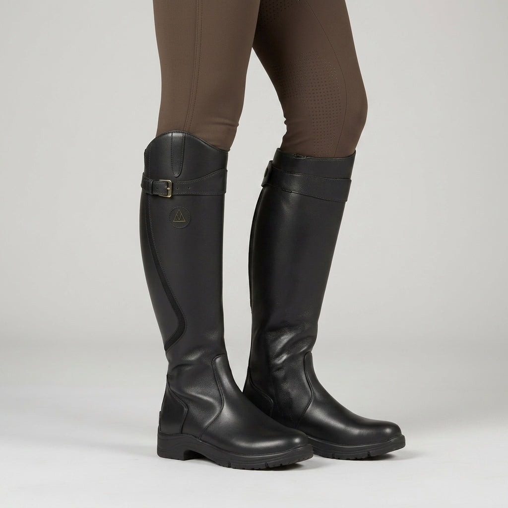 Foxfield Leather Knee-High Riding Boot