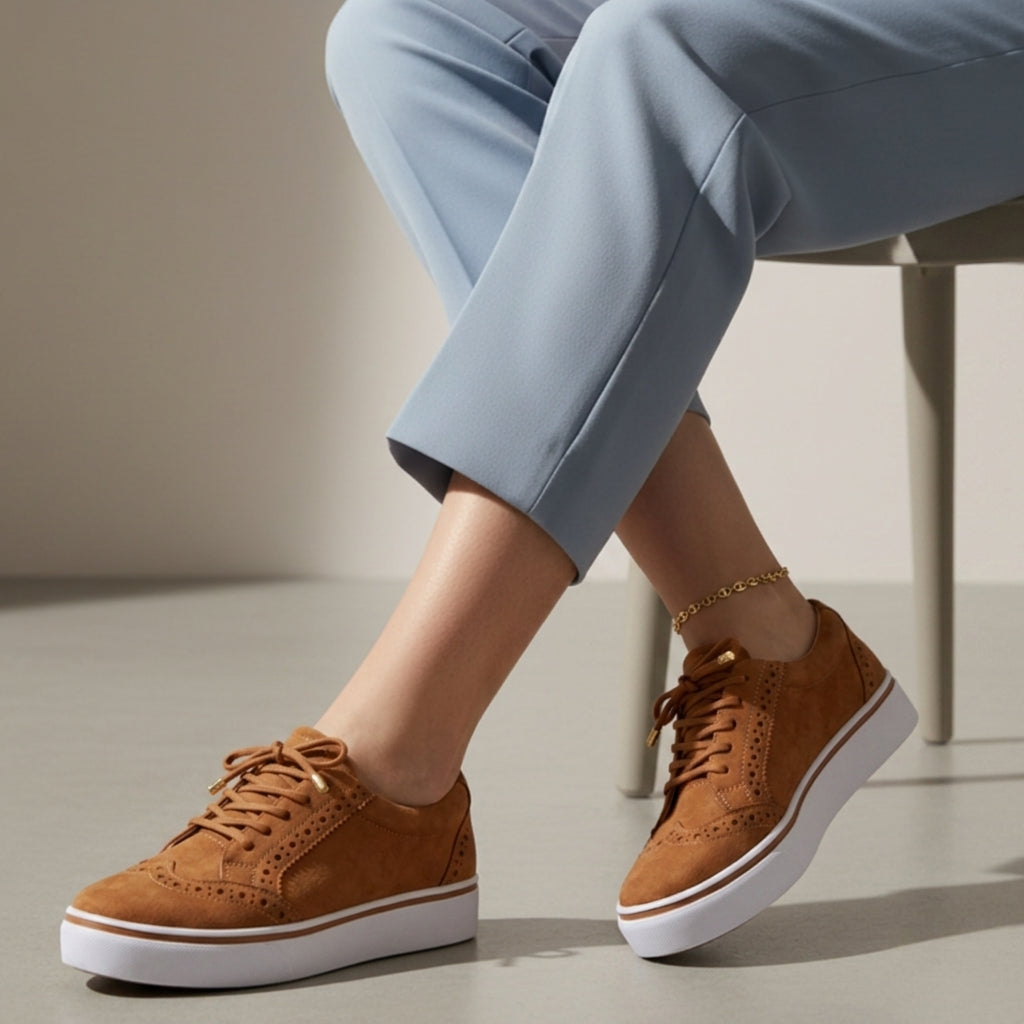 Modena Women's Orthopedic Lace-Up Sneakers