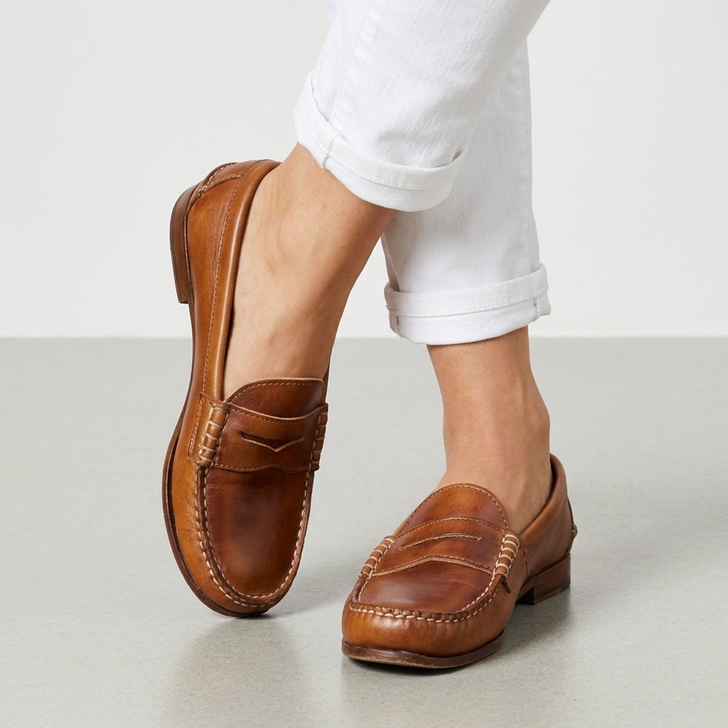 Gaeta Orthopedic Leather Loafers