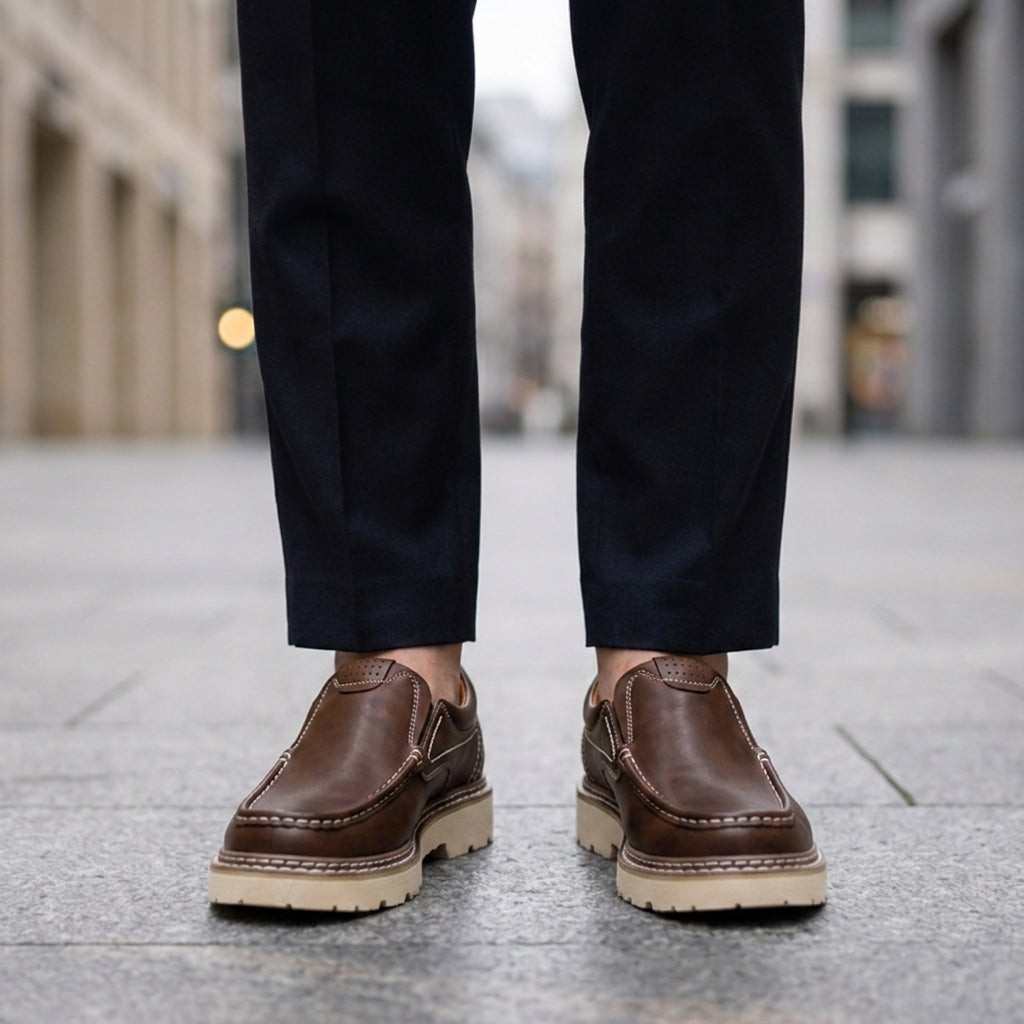 Piper – Unisex Slip-On Loafers with a Stretch Upper