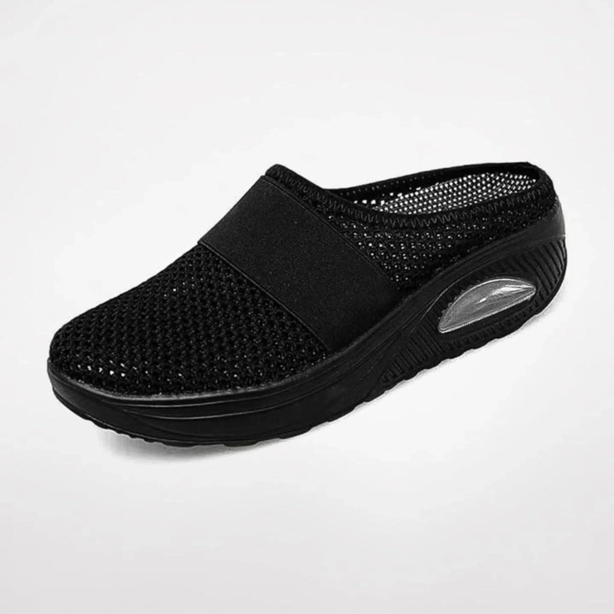 Women’s Orthopedic Walking Shoes with Cushion Sole Slip-On Mesh Mules